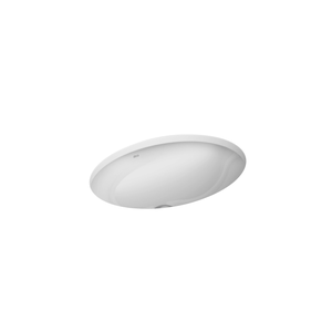 Cuba Deca Embutir Oval 400x300mm Branca L.59.17