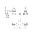 Ver imagem 5 de Base Michu Deca de Misturador Duplo para Chuveiro
