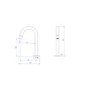 Ver imagem 4 de Torneira Para Banheiro Tube Deca Bica Baixa Cromado 1197.C.TUB