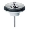 Válvula de Saída D´Água Universal Para Lavatório com Tampa de Metal Luxo Cromado Docol - 2