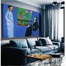 Quadro Decorativo Henri Matisse A Conversa:60x40 cm/BORDA INFINITA - 1