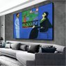 Quadro Decorativo Henri Matisse A Conversa:60x40 cm/BORDA INFINITA - 3