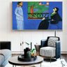 Quadro Decorativo Henri Matisse A Conversa:60x40 cm/BORDA INFINITA - 5