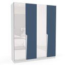 Ver imagem 3 de Guarda Roupa Casal 4 Portas e 4 Gavetas com Espelho 240847 Linha Porto Politorno Móveis