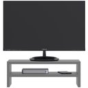Ver mais imagens de Kit 04 Suportes Para Monitor Stand Home Office Lap 63 cm L03 Cinza - Lyam Lyam Decor