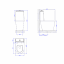 Ver imagem 2 de Bacia Link para Caixa Acoplada P.230.17 Branco - Deca Louças Deca Loucas