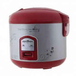 Panela Elétrica de Arroz PA10 3L Vermelha Britânia - 127V - 4 Panela Elétrica de Arroz PA10 3L Vermelha Britânia - 127V - 4