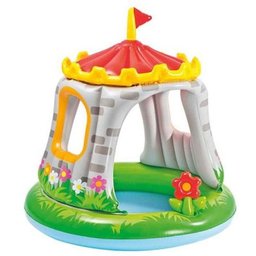 Piscina Inflável Infantil com Cobertura Castelo - Intex - 1