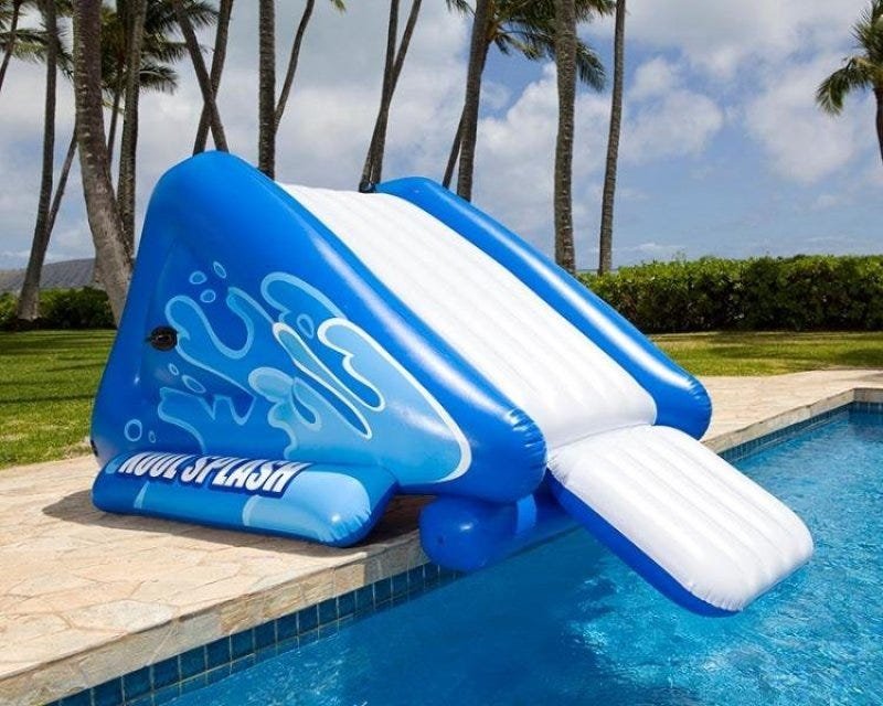 Escorregador Inflável Gigante para Piscina Intex