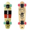 Skate Pro Mini Longboard Retrô Abec 7 Cruiser Bambu Mormaii - Modelo Tubarão - 1
