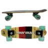 Skate Pro Mini Longboard Retrô Abec 7 Cruiser Bambu Mormaii - Modelo Tubarão - 8