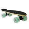 Skate Pro Mini Longboard Retrô Abec 7 Cruiser Bambu Mormaii - Modelo Tubarão - 5