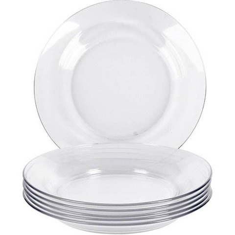 Jogo De Pratos Fundos 6 Peças