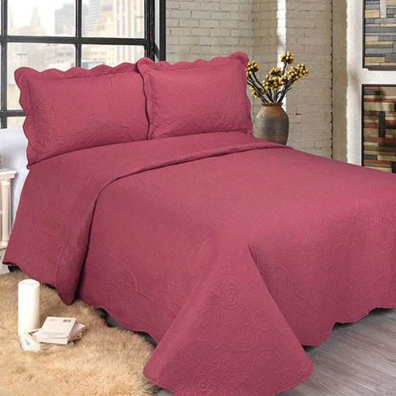 Colcha Barroque Queen 240x260 Rose é ruim? Colcha Barroque Queen 240x260 Rose é boa?