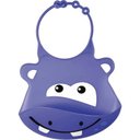 Ver imagem 1 de Babador De Silicone Para Alimentação Do Bebê Pega Migalhas Hipopótamo Multikids Baby