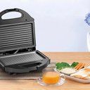 Ver imagem 3 de Sanduicheira Minigrill Gourmet 127V com 750W Chapa Dupla e com Revestimento Antiaderente Preta Multi