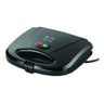 Sanduicheira Minigrill Gourmet 127V com 750W Chapa Dupla e com Revestimento Antiaderente Preta Multi - 4