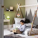 Ver imagem 2 de Luminária Infantil Animais do Bosque Cormilu Led, À Pilha, 10 Bolas, 1.5m