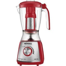 Conjunto Especial Gourmet Red Mondial com Espremedor Batedeira e Liquidificador Kt-74 - 4