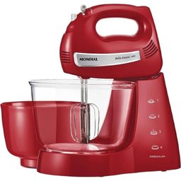 Conjunto Especial Gourmet Red Mondial com Espremedor Batedeira e Liquidificador Kt-74 - 5
