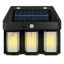 Ver imagem 6 de Luminaria Solar Arandela LED Filamento Sensor de Presença Movimento Jardim Quintal Ambiente Externo