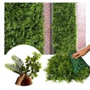 Ver imagem 1 de 15 Placas de Plantas Artificiais 3D Premium para Parede Verde Jardim Vertical e Paisagismo