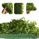 Ver imagem 3 de 15 Placas de Plantas Artificiais 3D Premium para Parede Verde Jardim Vertical e Paisagismo