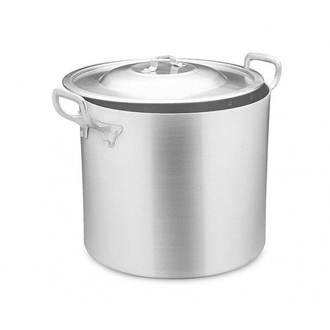 Caldeirão Aluminio Polido Profissional 32cm 22l Nacional