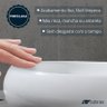 Cuba Lavabo Banheiro Em Cerâmica Louça Oval Branca Apoio Tubrax - 5