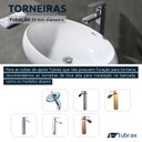 Ver imagem 6 de Cuba Lavabo Banheiro Em Cerâmica Louça Oval Branca Apoio Tubrax