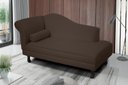 Ver imagem 2 de Recamier Divã Dubai 160 Cm Braço Direito Marrom