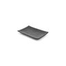 Travessa Sushi-Sachimi Ret. 25X17cm Black Melamina Profissional - Gourmet Mix - 1