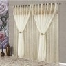Cortina Nobreza Bronze com Voil 2,00M X 1,70M - 1