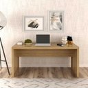 Ver imagem 1 de Mesa de Escritório Tecno Mobili - Amêndoa