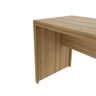 Mesa de Escritório Tecno Mobili - Amêndoa - 9