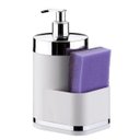 Ver imagem 1 de Dispenser Para Detergente de Pia Em Plástico PS Eleganza - Branco