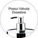 Ver imagem 2 de Dispenser Para Detergente de Pia Em Plástico PS Eleganza - Branco