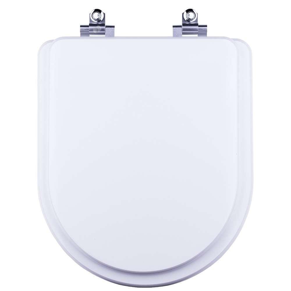 Assento Sanitário Laqueado Soft Close Montezzi Branco para Vaso Belize - 1