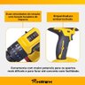 Parafusadeira e Furadeira de Impacto 2 Baterias de Lítio 20v 1.5ah com Maleta de Acessórios Hawk - 6