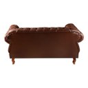 Ver imagem 4 de Namoradeira 2 Lugares Elisabeth Chest:Marrom Café
