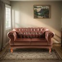 Ver imagem 1 de Namoradeira 2 Lugares Elisabeth Chest:Marrom Café