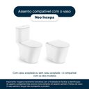 Ver imagem 4 de Assento Sanitário Poliester Soft Close Neo Branco para vaso Incepa