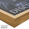 Quadro Decorativo Amigos Pet em Moldura Caixa Tacolado Moldura Caixa 3cm Freijó com Vidro 40 X 60cm - 3