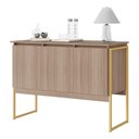 Ver imagem 1 de Buffet Jasmim 3 Portas MDP Perfex 15mm Montana Dourado Casah