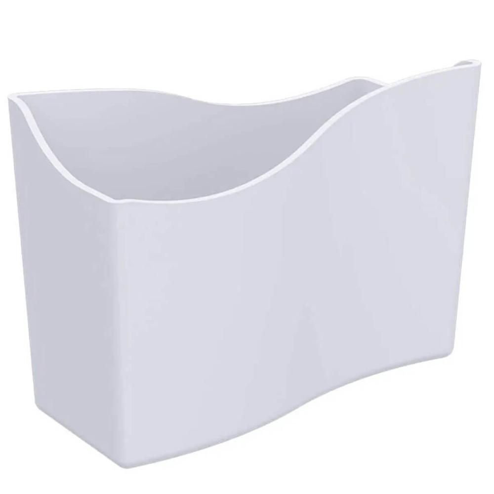 Kit 15 Suportes Porta Guardanapos de Papel Brancos 14cm Restaurante - 1