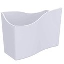 Ver imagem 1 de Kit 15 Suportes Porta Guardanapos de Papel Brancos 14cm Restaurante