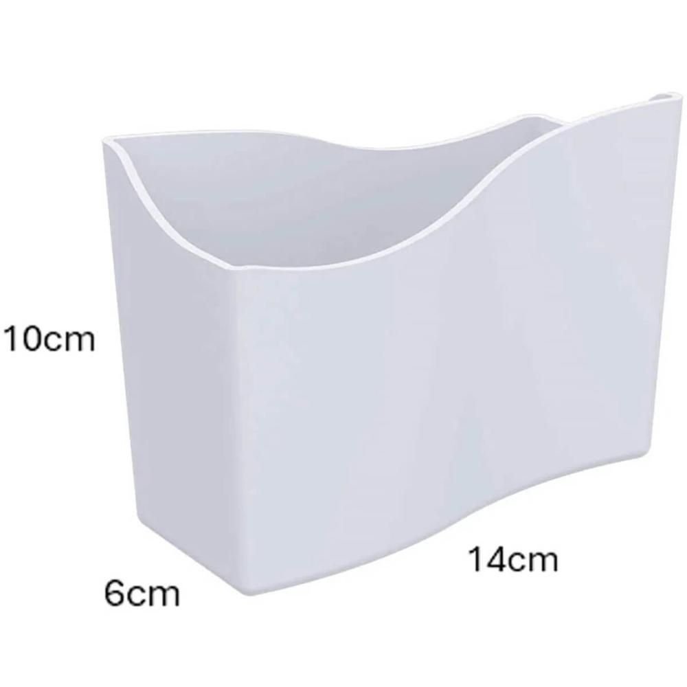 Kit 15 Suportes Porta Guardanapos de Papel Brancos 14cm Restaurante - 2