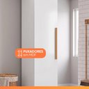 Ver imagem 4 de Armário Multiuso para Lavanderia 1 Porta 4 Prateleiras Madrid