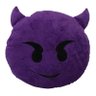 Almofada Emoji Malicioso em Pelúcia - 27cm - 1