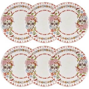 Jogo de 6 Pratos Rasos 26 Cm Oxford Arriba